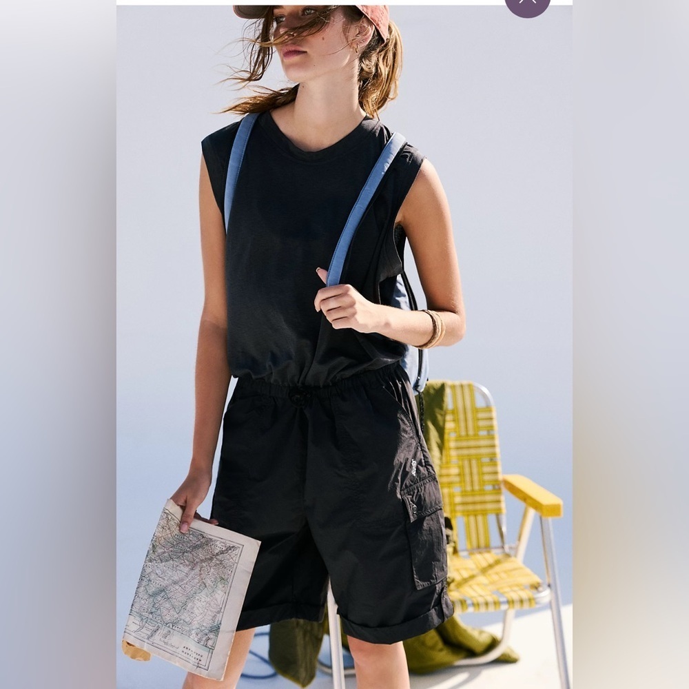 Free People Lead The Way Romper Size Medium